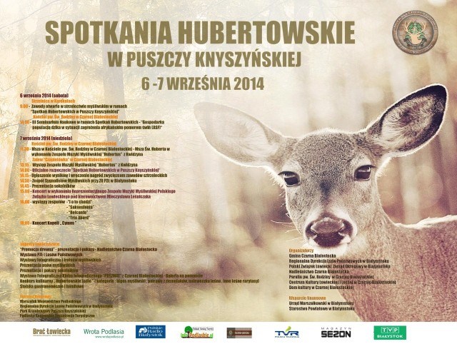 VIII Spotkania Hubertowskie w Puszczy Knyszyńskiej