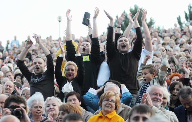 2. Festiwal Piosenki Rosyjskiej w Zielonej Górze: 11 lipca 2009 r. zielonogórski amfiteatr pękał w szwach