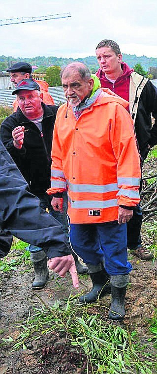 Antoni Szlagor i mieszkańcy dzielnicy Sporysz