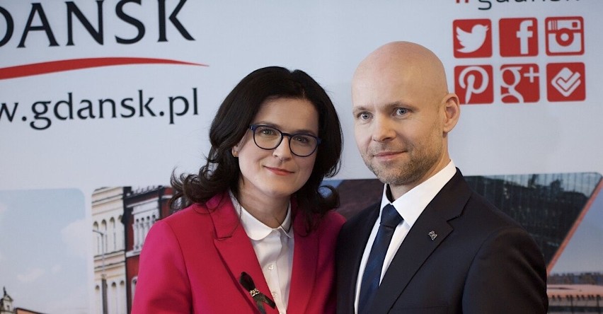 Prezydent Aleksandra Dulkiewicz z nowym zastępcą Alanem...