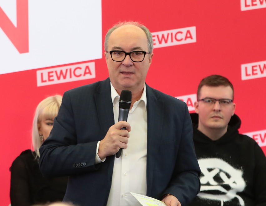 Spotkanie lidera Nowej Lewicy z mieszkańcami Szczecina