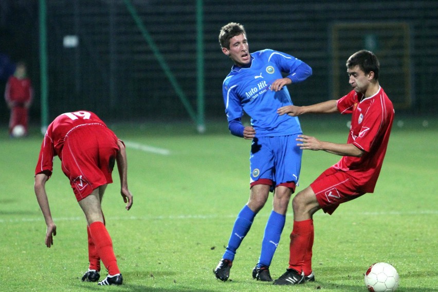 III liga, Michał Guja w meczu z BKS Bochnia