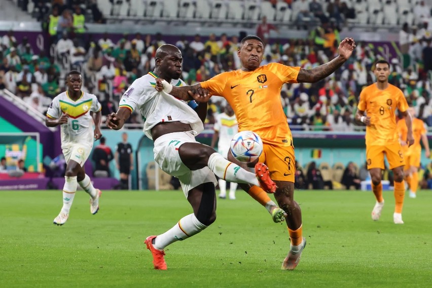 Mecz Senegal - Holandia w Dosze (21.11.2022)
