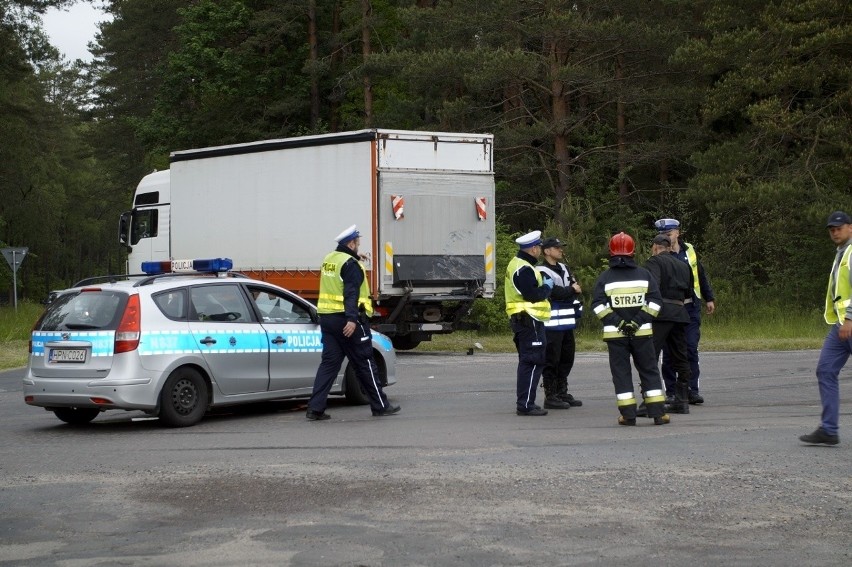 Śmiertelny wypadek w okolicy Dębnicy Kaszubskiej.