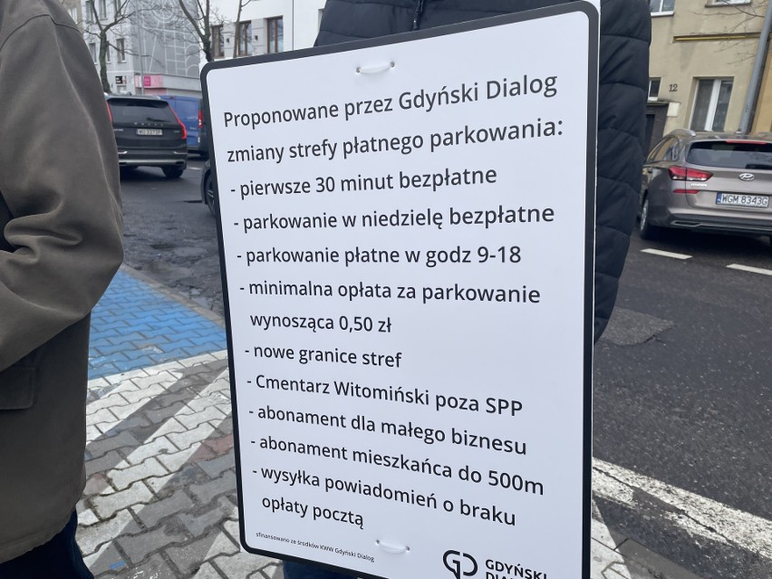 Gdyński Dialog chce zmian w Strefie Płatnego Parkowania....