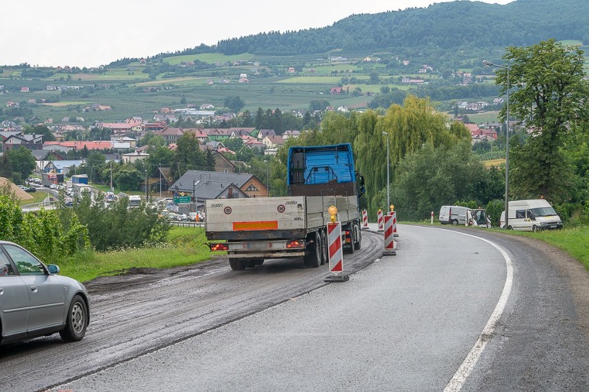 Na Juście w Tęgoborzy od południa obowiązuje ruch wahadłowy