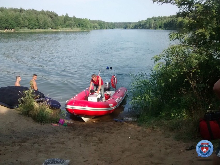 Łodzianin omal nie utonął na kąpielisku pod Łowiczem. Dramatyczna akcja ratunkowa