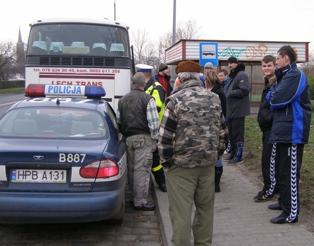 Piłkarzy ubawiła ta stłuczka, która była uatrakcyjnieniem kilkugodzinnej podróży na mecz z Wisłą Płock.