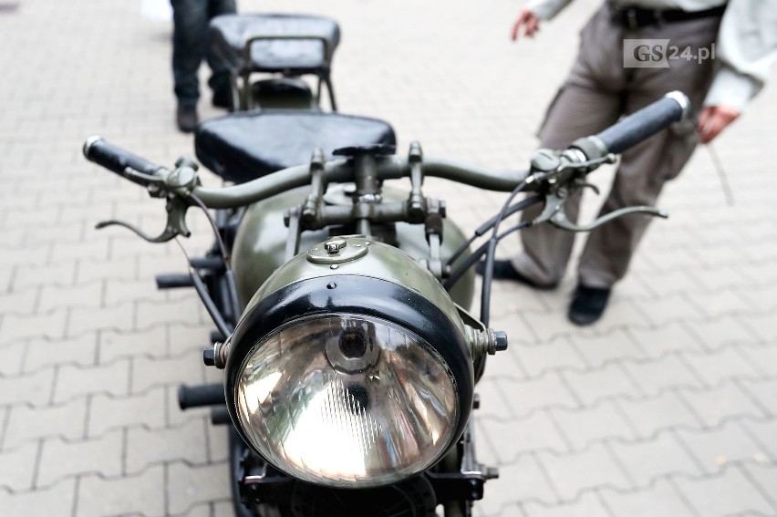 Legendarny motocykl wojskowy Sokół 600 przejdzie remont w Szczecinie