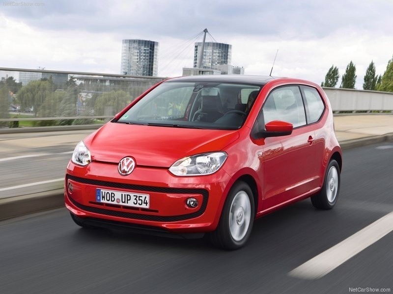 Volkswagen up - 2 miejsce samochód ekonomiczny, Fot:...