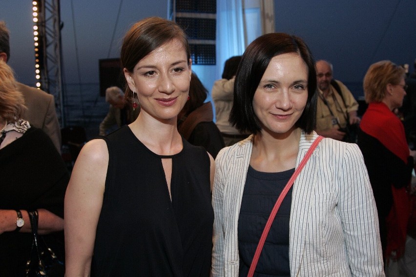 Ilona Ostrowska i Maja Ostaszewska w 2008 roku...