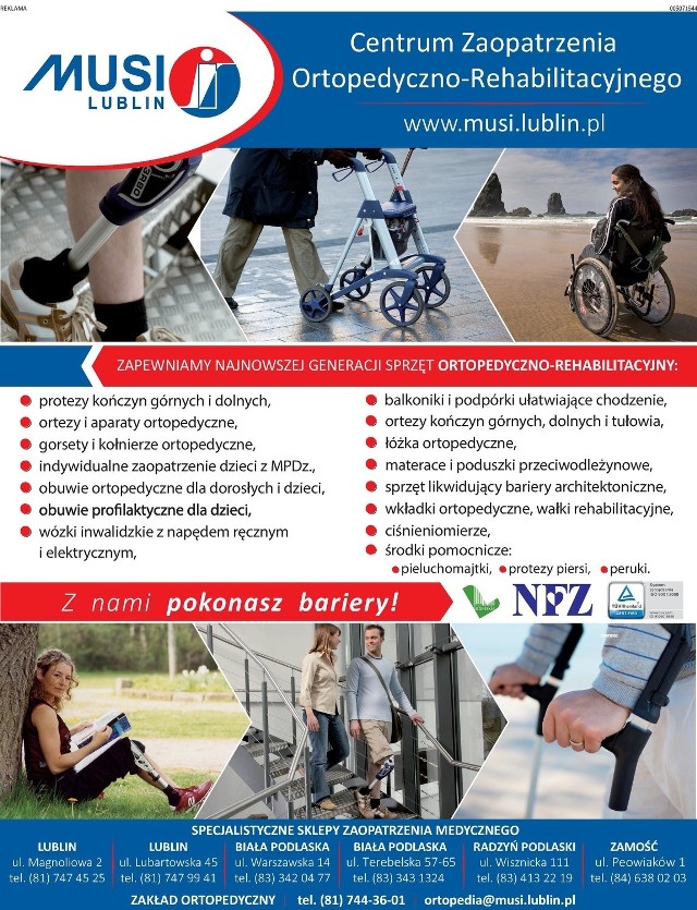 MUSI Lublin. Najnowszej generacji sprzęt ortopedyczno-rehabilitacyjny |  Kurier Lubelski