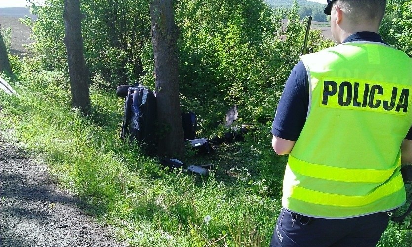 Wypadek w miejscowości Mokrzyn