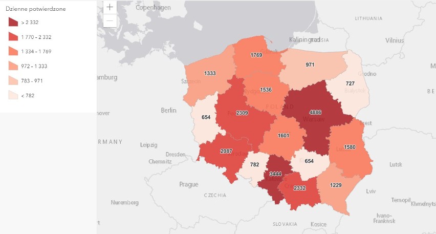 Koronawirus w Szczecinie i regionie 25.11.2021