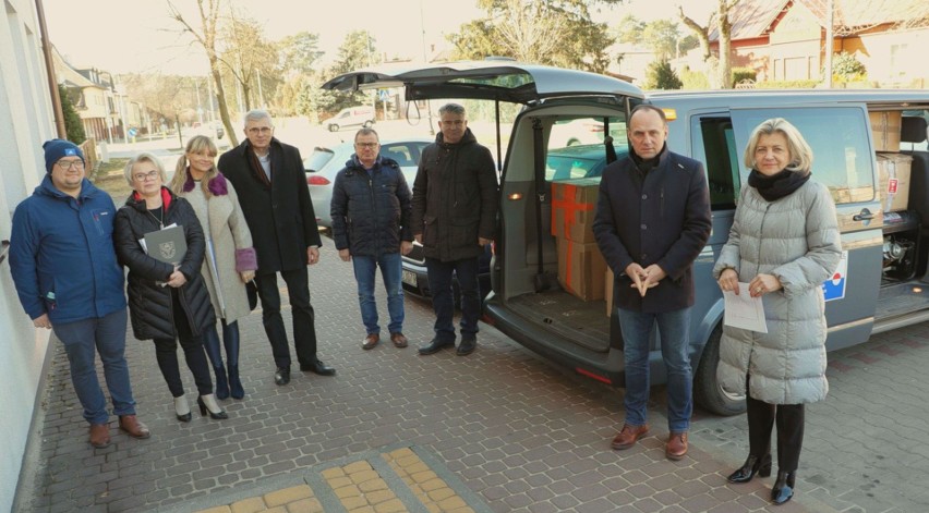 Samochód z darami dla Miżgirii wyruszył z Kozienic 11 marca.