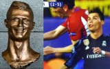 Ronaldo upodobnił się do popiersia [Atletico - Real MEMY]