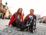 Nightskating Białystok 2018. Rolkarze rozpoczęli sezon i przejechali ulicami miasta [ZDJĘCIA]