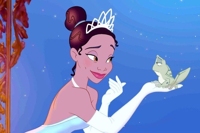 Kadr z filmu: "Księżniczka i żaba"