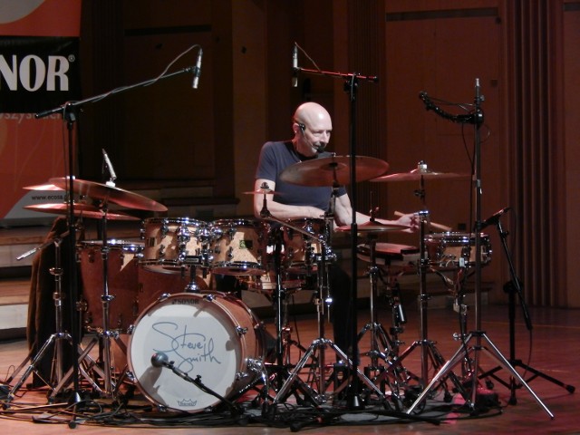 Steve Smith to jeden z najlepszych perkusistów na świecie. Muzyk był gościem, XXIV festiwalu perkusyjnego Drum Fest.