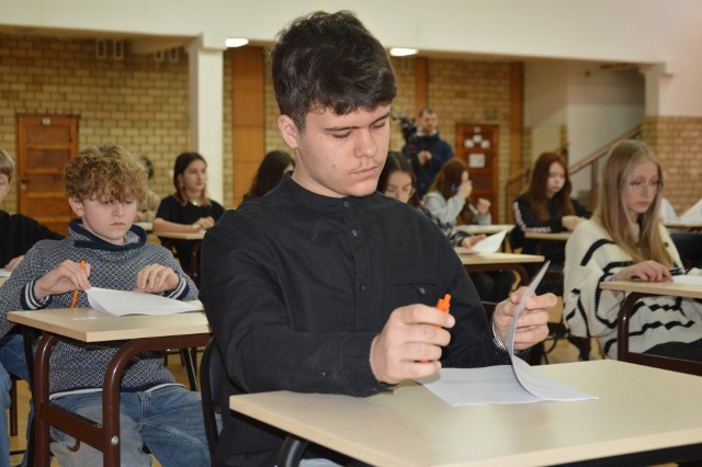 Do konkursu przystąpiło 32 uczniów ze szkół podstawowych miasta i gminy Końskie