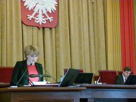 Prezydent Hanna Zdanowska przedstawiła projekt przyszłorocznego budżetu Łodzi.