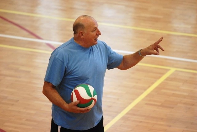 Roman Murdza, trener AZS WSBiP KSZO liczy na pierwsze punkty w lidze.