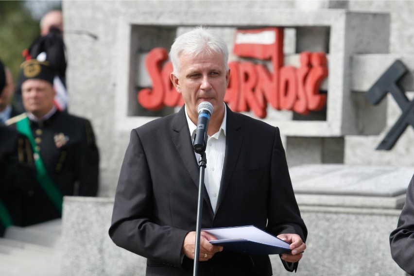 Dominik Kolorz, szef śląsko-dąbrowskiej "Solidarności"