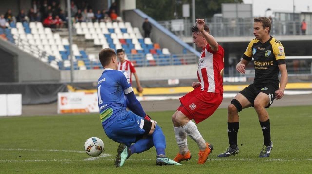 - Czekałem na taki mecz - mówi po pojedynku z Siarką Przemysław Pyrdek, autor dwóch goli dla Resovii