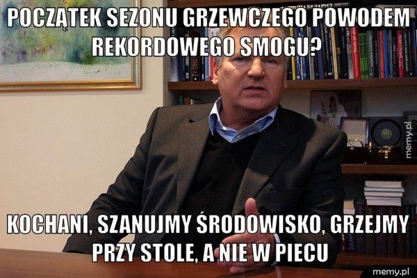 Wielki smog w Krakowie, internauci próbują złapać oddech MEMY             