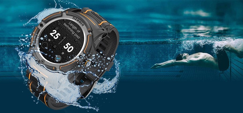 Hammer Watch to pierwszy smartwatch polskiej marki. Ma dotykowy ekran, GPS i mierzy poziom nasycenia krwi tlenem. Cena