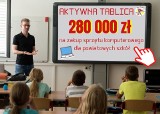 Powiat zgierski: laptopy i tablice interaktywne dla szkół