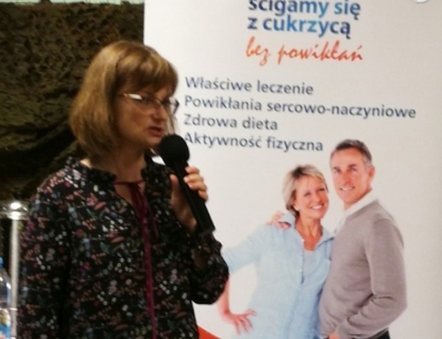 Wykład poprowadziła doktor Donata Markowska-Święci - eksperta z dziedziny diabetologii.