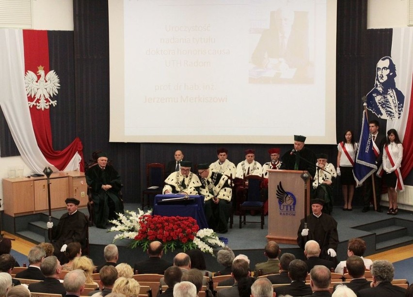 Uroczystość nadania tytułu doktora honoris causa