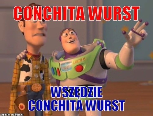 Conchita Wurst wygrała Eurowizję. Internauci o kobiecie z brodą [zdjęcia]
