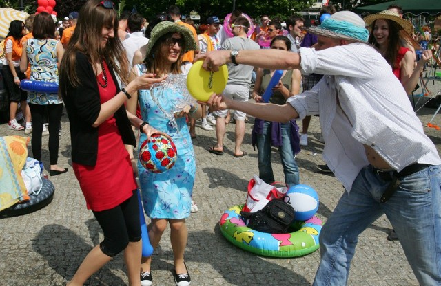 Happening Przepraszam, którędy na plażę?