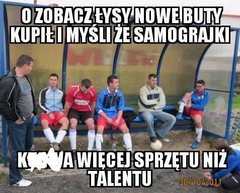 W klasie B nie jest źle, czyli futbol na wesoło (memy, zdjęcia)