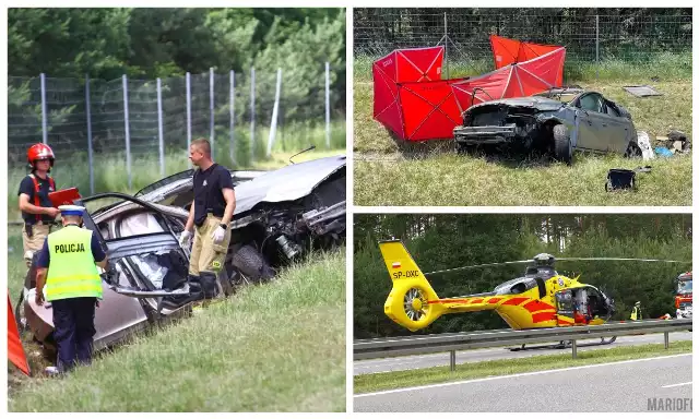 Volvo podróżowały dwie osoby. 56-letnia pasażerka została poważnie ranna. Do zdarzenia zadysponowano śmigłowiec Lotniczego Pogotowia Ratunkowego. Na miejscu trwała reanimacja, ale nie przyniosła ona rezultatu. Kobieta zmarła.