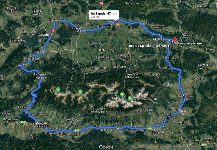 Kuriozum na granicy ze Słowacją! Mąż góralki z Pienin pracuje 5 km od domu. By do niego wrócić musi jednak pokonać 250 km!