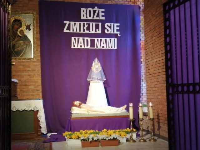 Grób Pański w Kościele Podwyższenia Krzyża Świętego w Sandomierzu