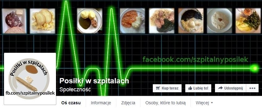 Facebookowy profil Posiłki w szpitalach ma już 78 tysięcy...