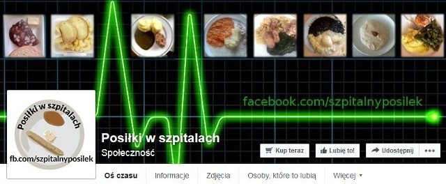 Facebookowy profil Posiłki w szpitalach ma już 78 tysięcy polubień