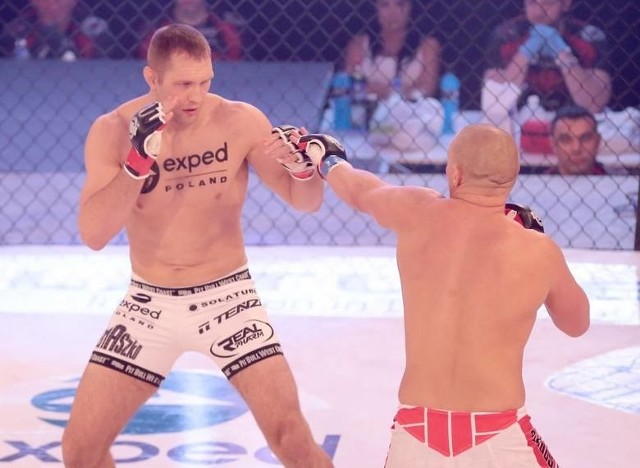 Maciej Różański, zawodnik MMA ze Stargardu.