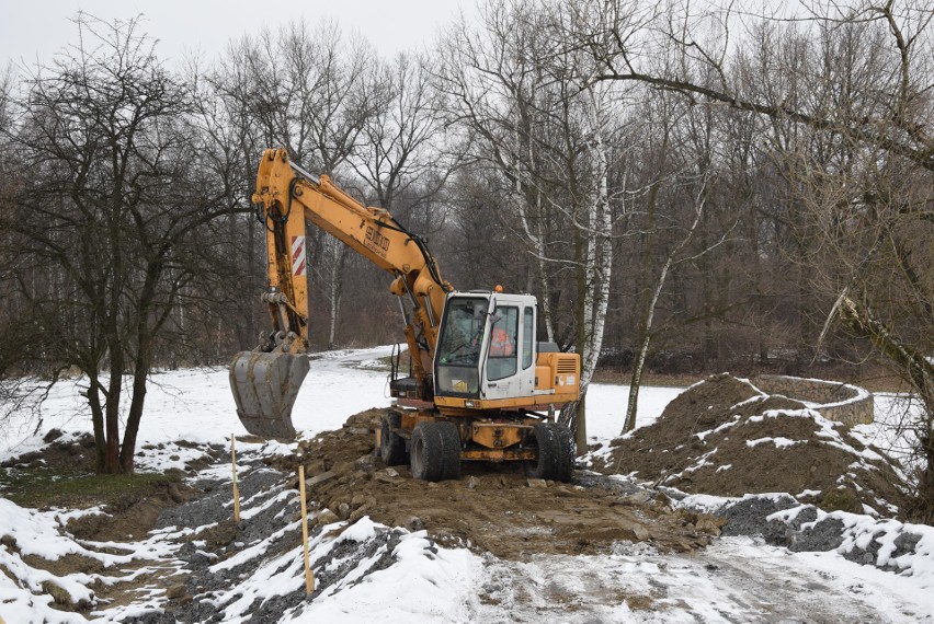 Oświęcim. Na Kamieńcu wycięto piękne drzewa. Tak powstaje Park Pojednania Narodów [ZDJĘCIA, WIZUALIZACJA]