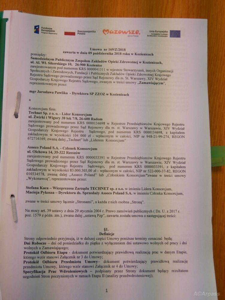 Mniejsze kolejki w kozienickim szpitalu? 5,6 miliona złotych na informatyzację ma usprawnić działanie placówki(Zdjęcia)