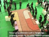 Sushi wielkości kawalerki! Chińczycy pobili rekord Guinnessa [wideo]