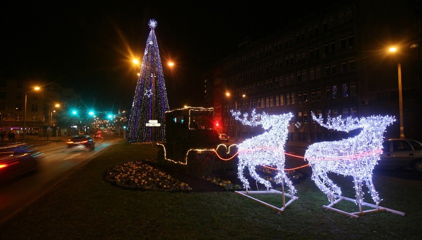 Boże Narodzenie 2013 - ozdoby świąteczne w Gliwicach