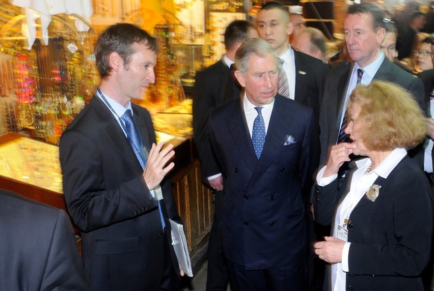 Król Karol III, wtedy jeszcze książę Karol, 29.04.2008...