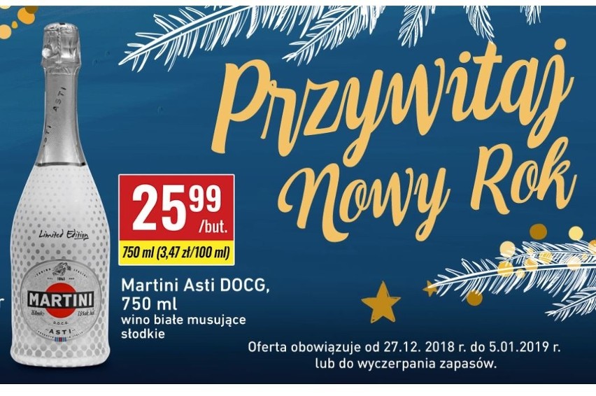 Biedronka alkohole ceny na SYLWESTRA 31.12.2018 [CENY, zdjęcia] 