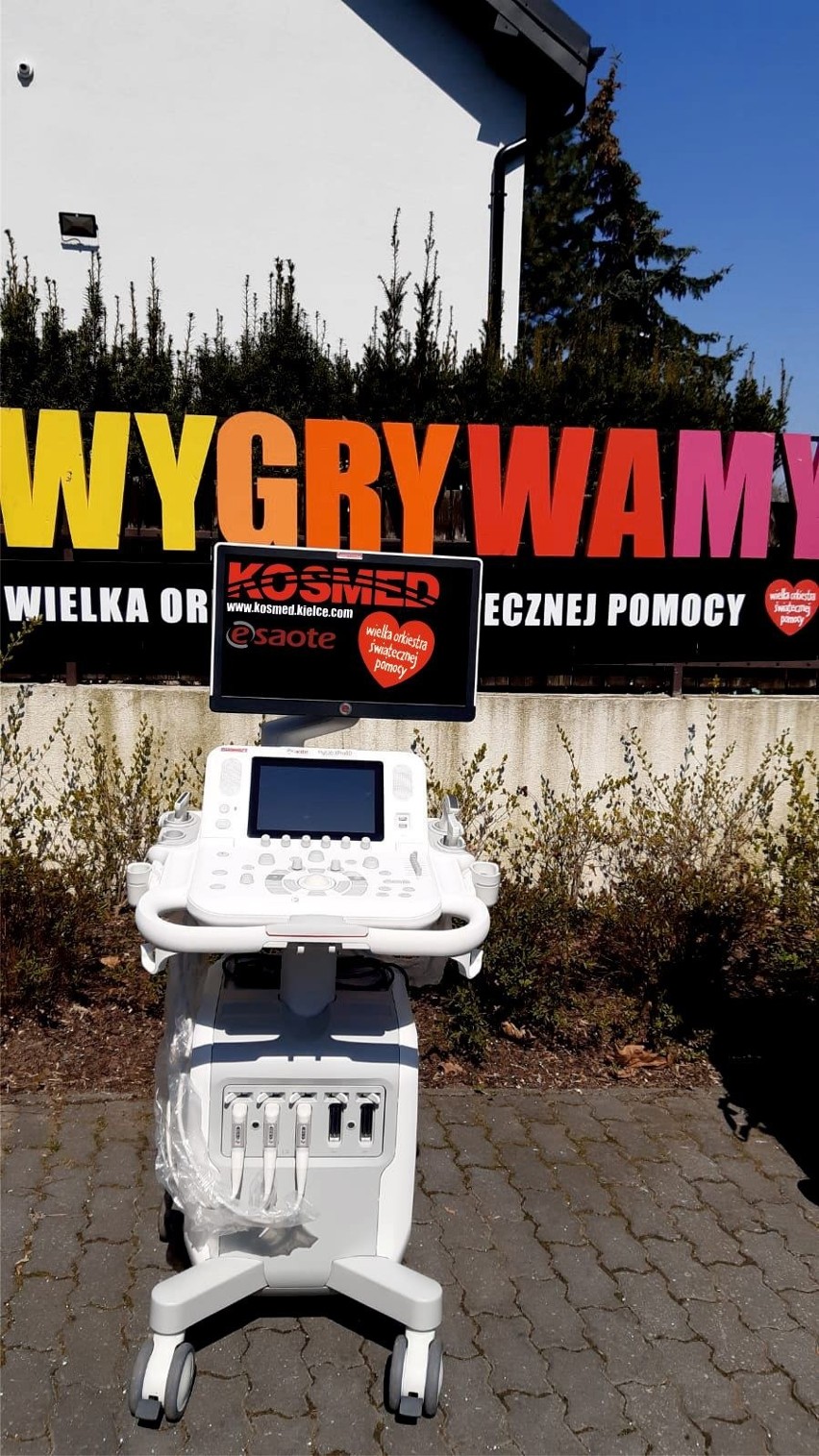 WOŚP 2021. Firma Kosmed z Kielc dostarczy najnowocześniejsze aparaty USG do oddziałów chirurgii dziecięcej w całej Polsce 