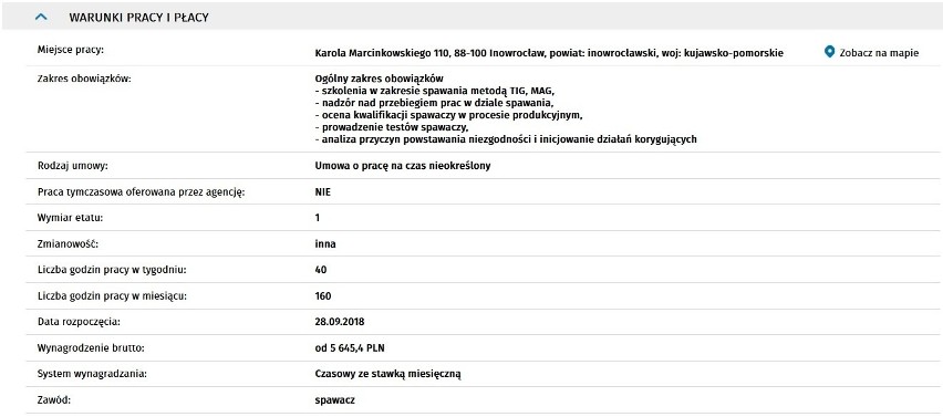 Prezentujemy listę najnowszych ofert pracy w województwie...